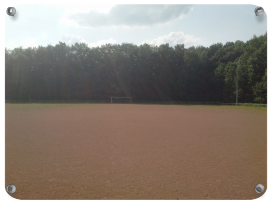 Glück-Auf-Stadion - Asche